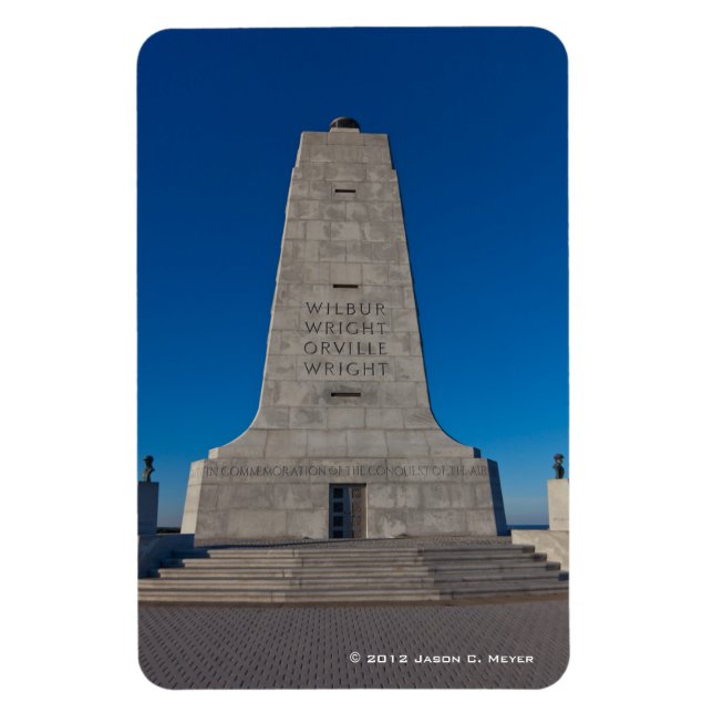 Wright Brothers Memorial Magnet (Vertical)