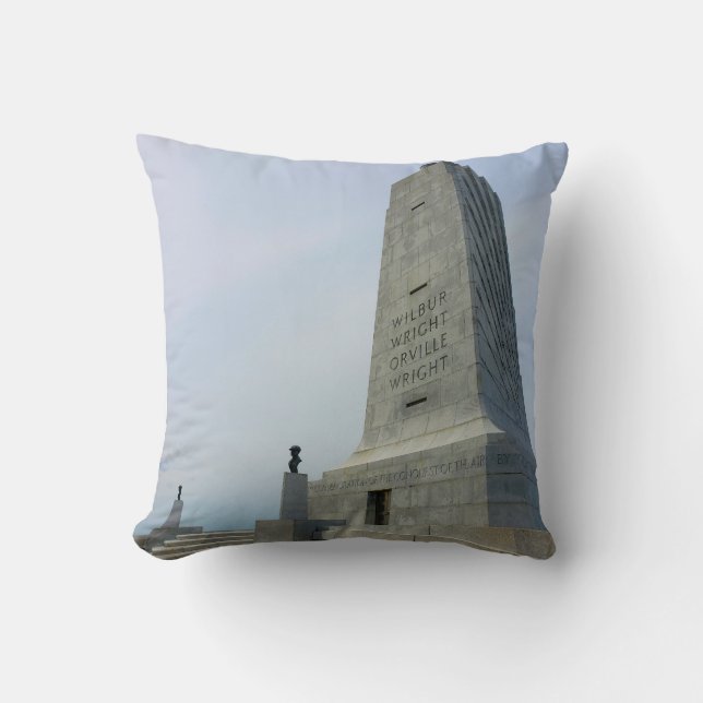 Wright Brothers Monument Cushion (Front)
