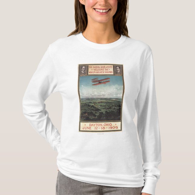 Wright Brothers Plane T-Shirt (Front)