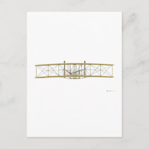 Wright Flyer 1903 Front View Postcard