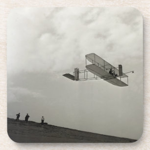 Wright Glider, Before the First Aeroplane Beverage Coaster