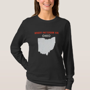 Wright Patterson AFB and Richwood Ohio USA State A T-Shirt