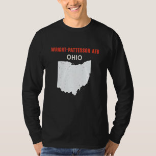 Wright Patterson AFB and Richwood Ohio USA State A T-Shirt