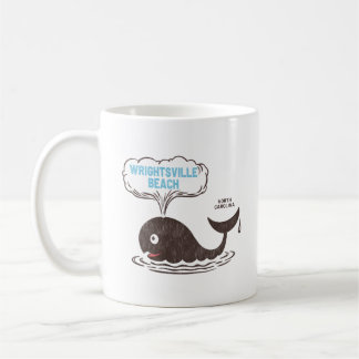 Wrightsville Beach Nc Summertime Vacationing Whale Coffee Mug