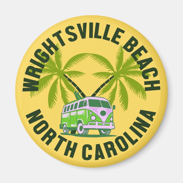 Wrightsville Beach,North Carolina Magnet (Front)
