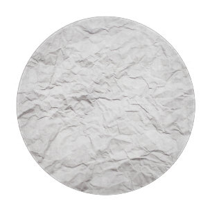 Wrinkled paper texture, detailed background. cutting board