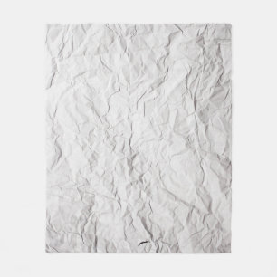 Wrinkled paper texture, detailed background. fleece blanket