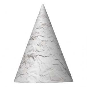 Wrinkled paper texture, detailed background. party hat