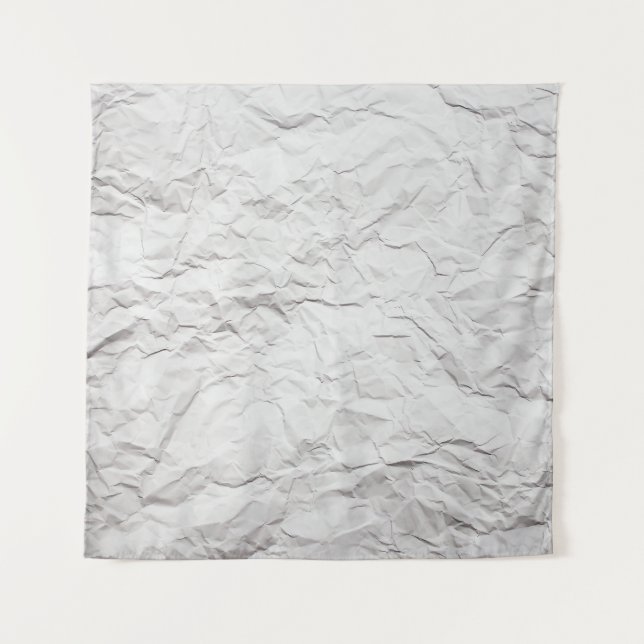 Wrinkled paper texture, detailed background. tapestry (Front)