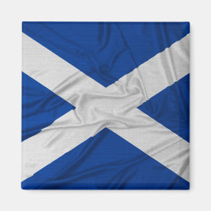 Wrinkled Scotland Flag Magnet