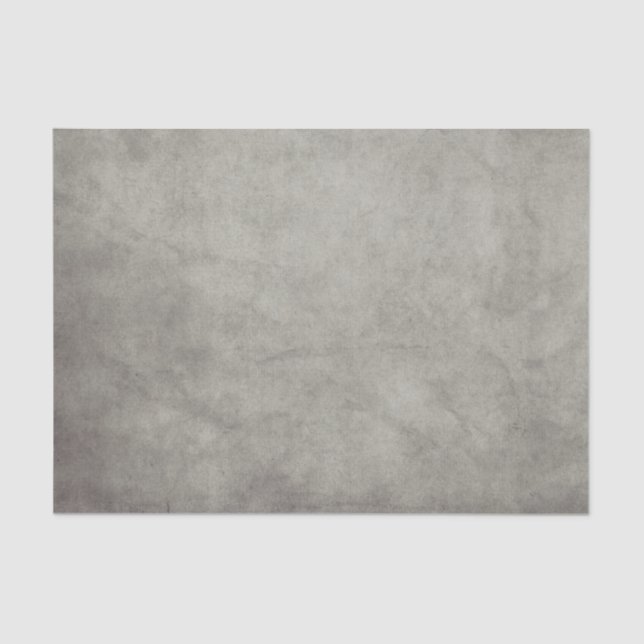 Wrinkled textured dirty grey parchment paper (Front)