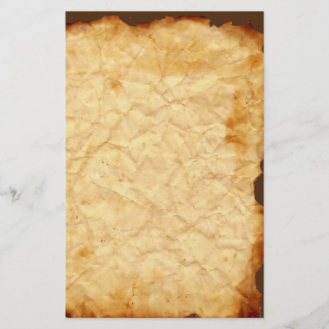 Wrinkled Vintage Stationery (Front)