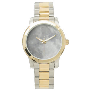 Wrist watch grey moon