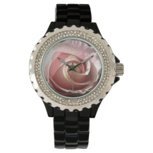 Wrist watch pretty rose