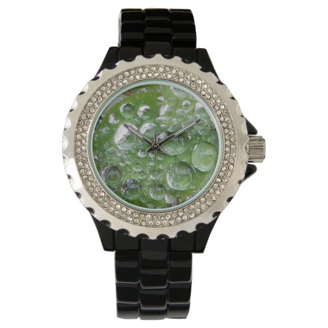 Wrist watch waterdrops (Front)