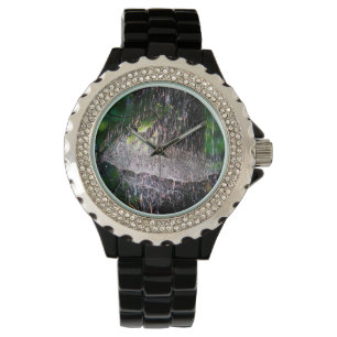 Wristwatch sparkling spdernet