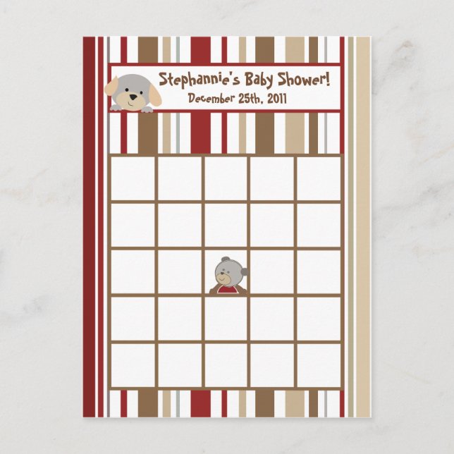 Writable Bingo Card Cocalos Buttons (Front)