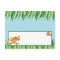 Writable Place Card Rain-forest Jungle Animal