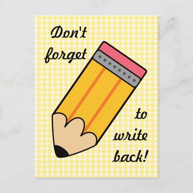 Write Back Postcard (Front)