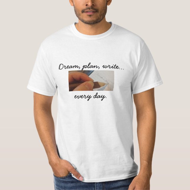 Write Every Day T-Shirt (Front)