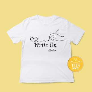 Write On Author Long Sleeve  T-Shirt