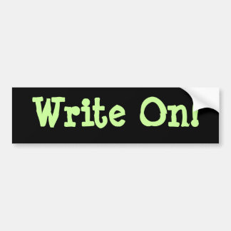 Write On! Buber Sticker