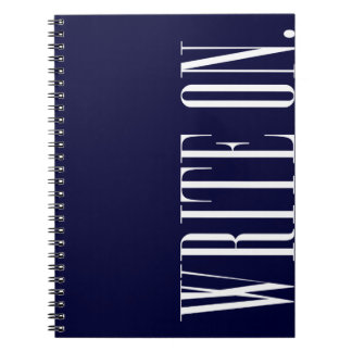 Write On (Ver 1) Spiral Notebook