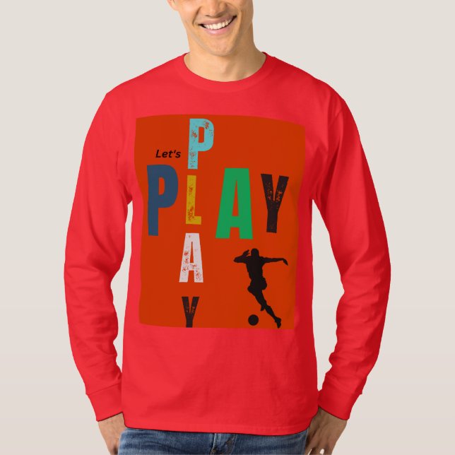 Write play design  T-Shirt (Front)