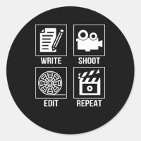 Write Shoot Edit Repeat Funny Filmmaker