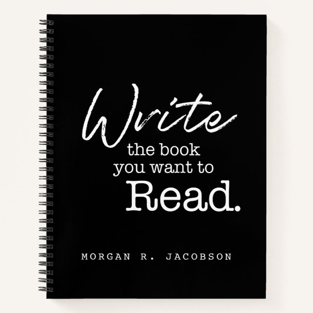 Write the Book you want to read personalised (Front)