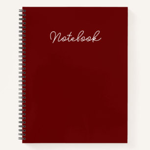 Write with Distinction: Branded 8.5" x 11"  Notebook