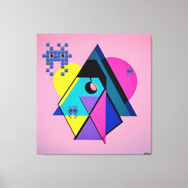 Write Your Own Eulogy Now Before You're Gone Canvas Print (Front)