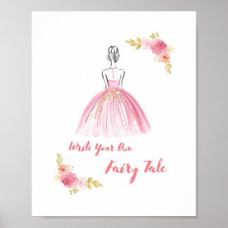 Write Your Own Fairy Tale Wall Decor