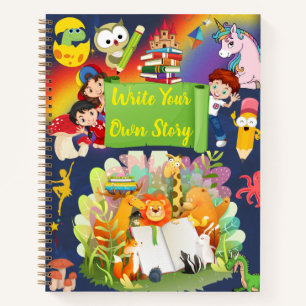 Write Your Own Story For Kids Notebook