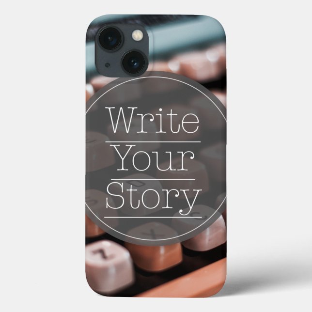 Write Your Story Case-Mate iPhone Case (Back)