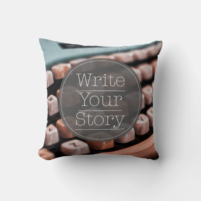 Write Your Story Cushion (Front)