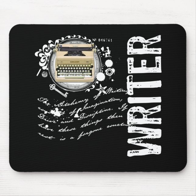 Writer Alchemy Mouse Pad (Front)
