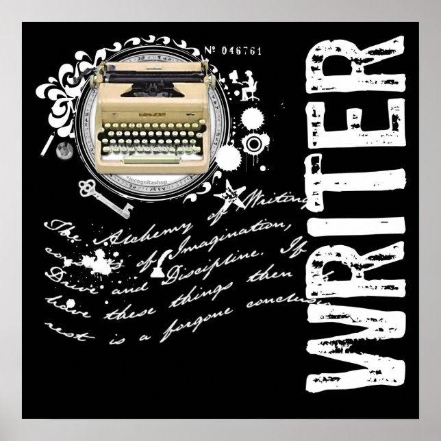 Writer Alchemy Poster (Front)