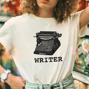 Writer Antique Typewriter T-Shirt