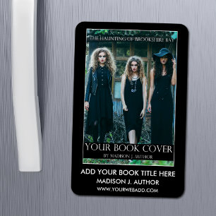 Writer Author Book Cover Promotion Magnet
