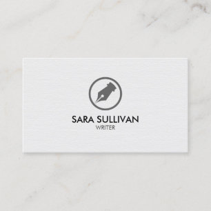 Writer Author  Business Card