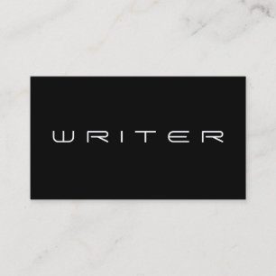 Writer Business Card