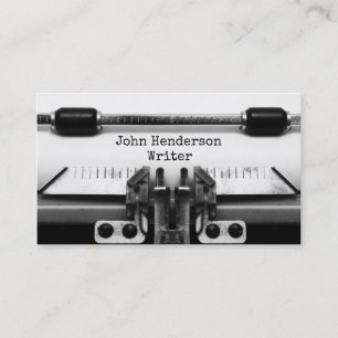 Writer Business Profile Card