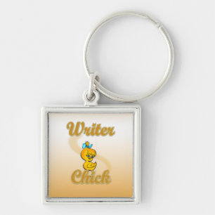 Writer Chick Key Ring