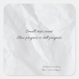 Writer Fortune Sticker – Encouragement for Writers
