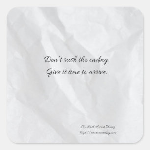 Writer Fortune Sticker – Encouragement for Writers