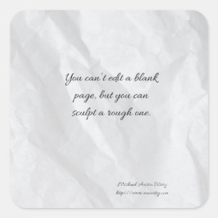 Writer Fortune Sticker – Encouragement for Writers