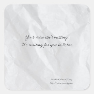 Writer Fortune Sticker – Encouragement for Writers