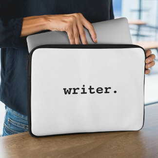 Writer  laptop sleeve