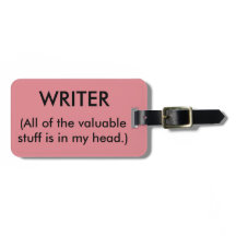 WRITER Luggage Tag